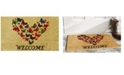 Home & More Butterfly Welcome 17" x 29" Coir/Vinyl Doormat